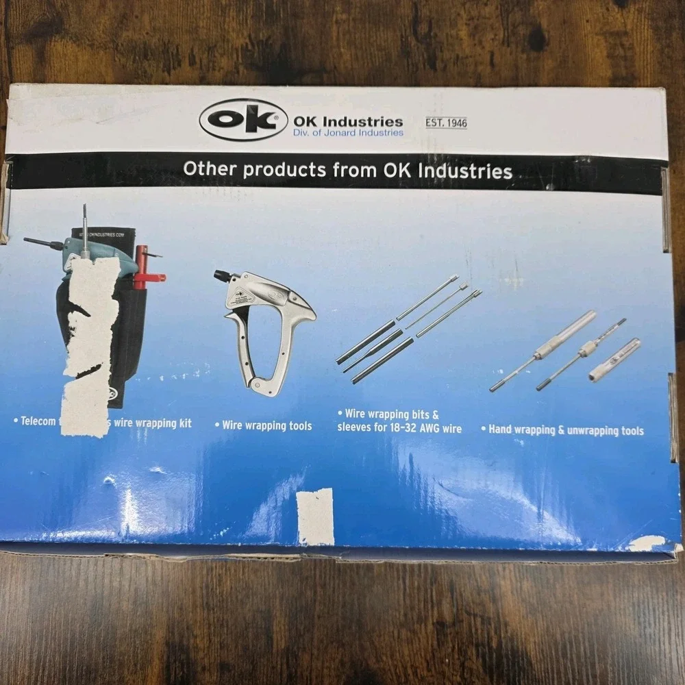 OK Industries PTX-KIT1 Battery-Powered Tool Kit (Tool,‎ 2x Batteries, Charger)